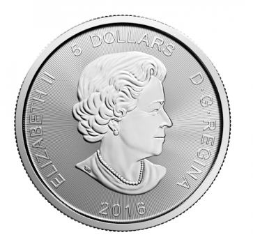 2016 $5 Predator Series: Cougar Silver Coin - 9999 (Various Condition)