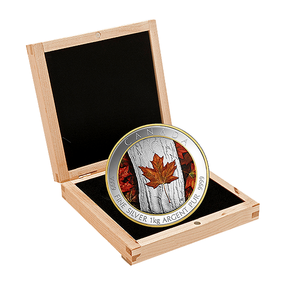 2016 1 Kilo $250 Maple Leaf Forever Silver Coin - 9999 (106/500)