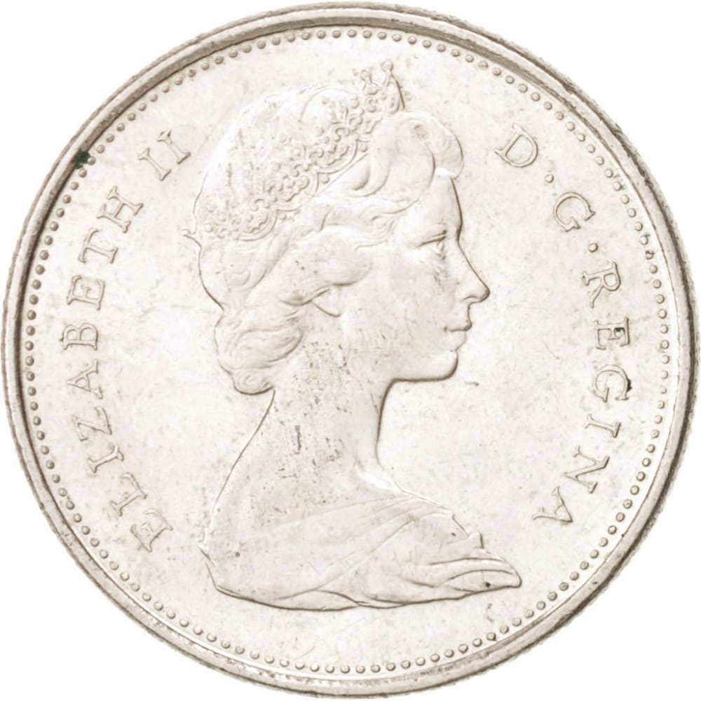 1920-1968 25 cents Canadian Silver Coin