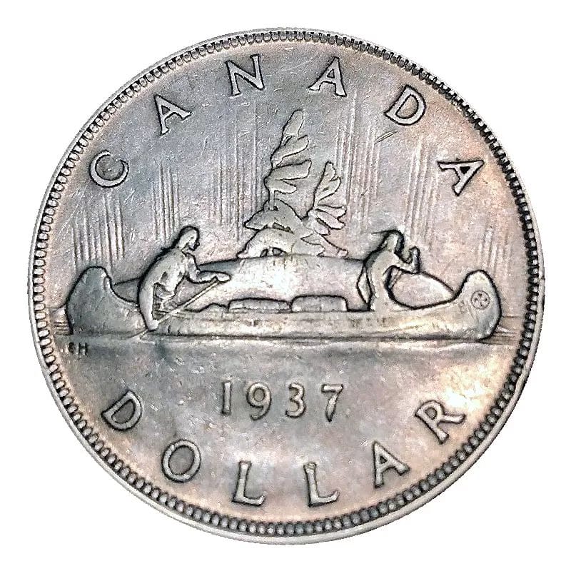 1937 Voyageur Silver Dollar - Various Condition