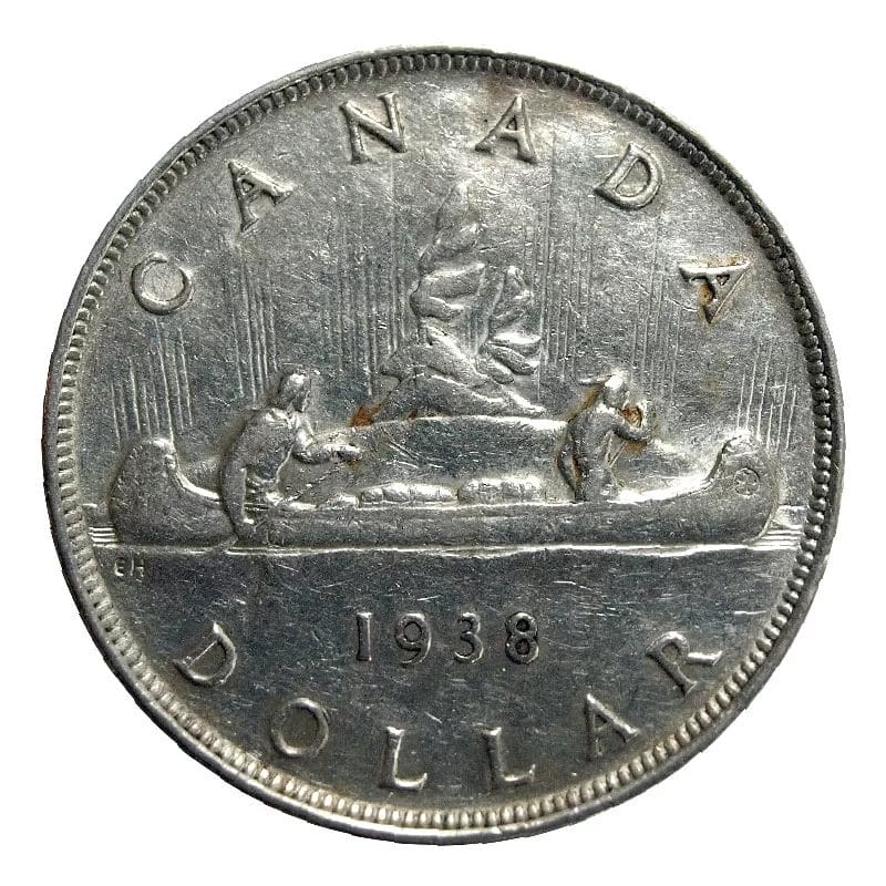 1938 Voyageur Silver Dollar - Various Condition