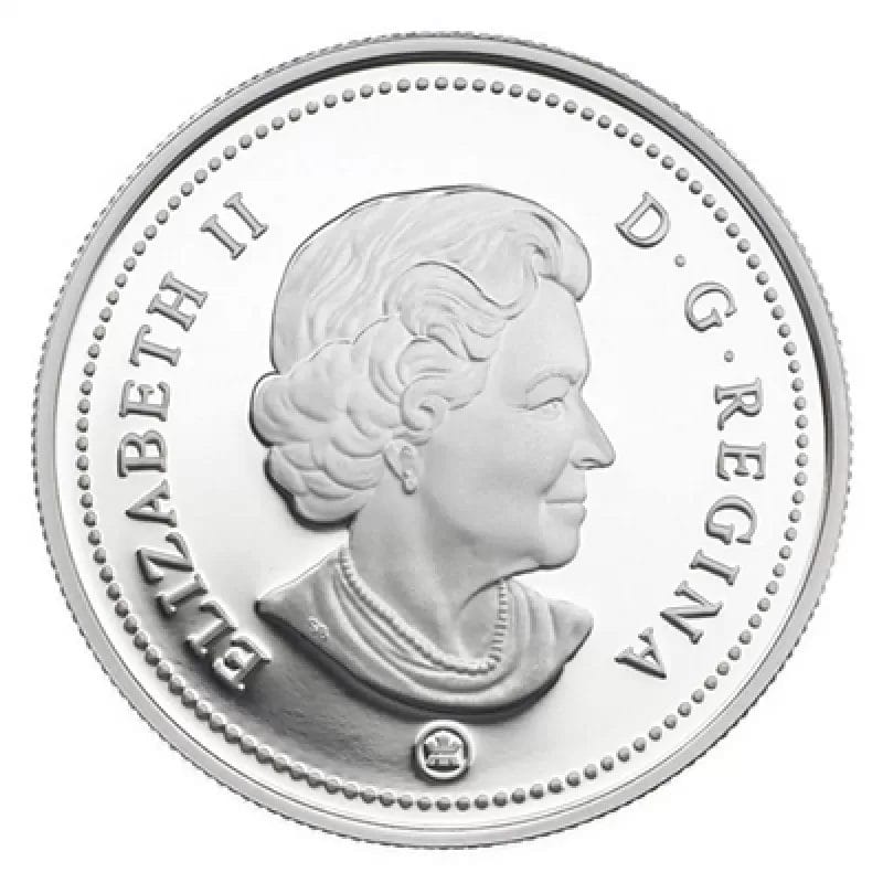 2008 $1 400th Anniversary of Quebec City Sterling Silver Coin