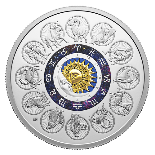 2024 $30 Signs of the Zodiac Silver Coin - 9999