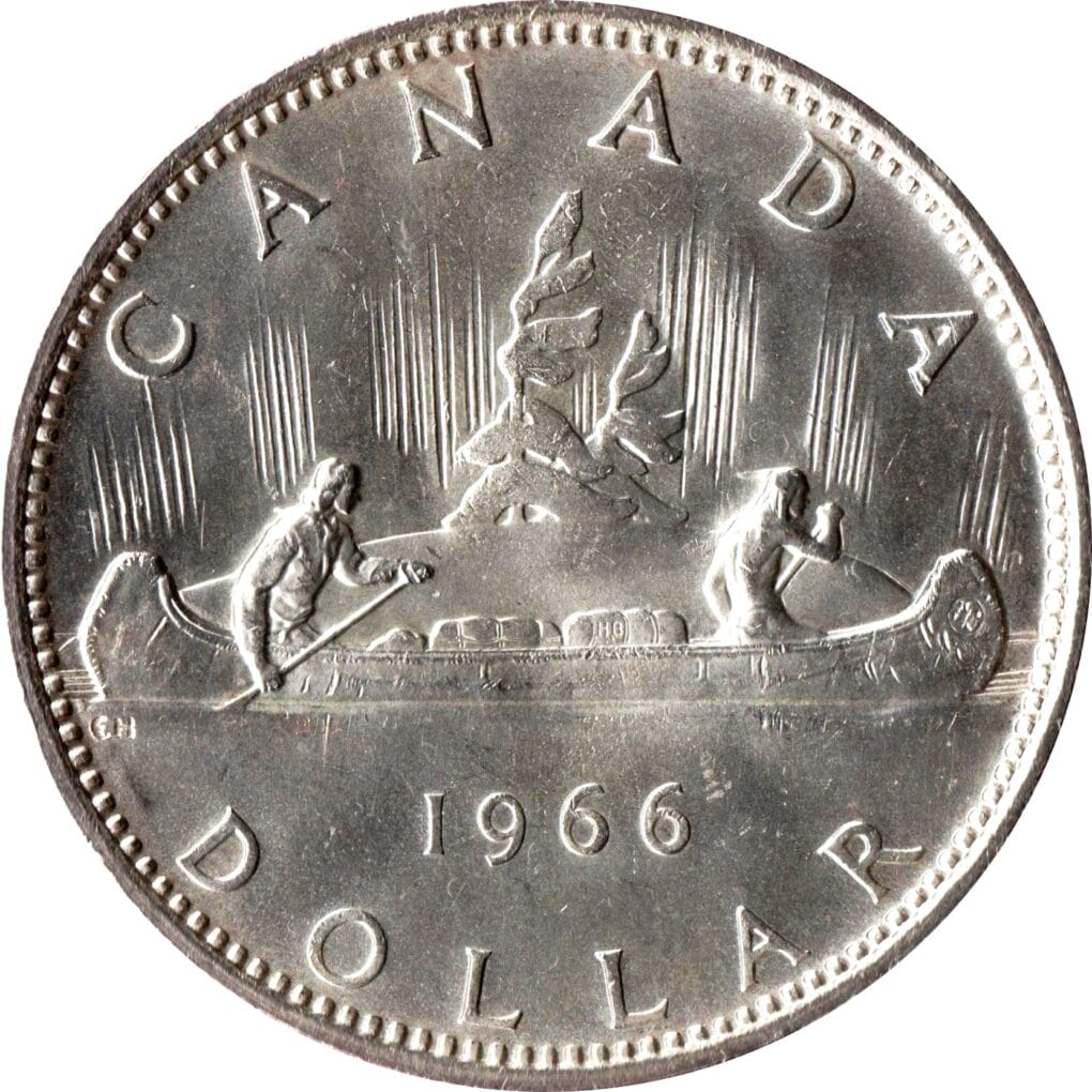 1966 Voyageur Silver Dollar - Various Condition
