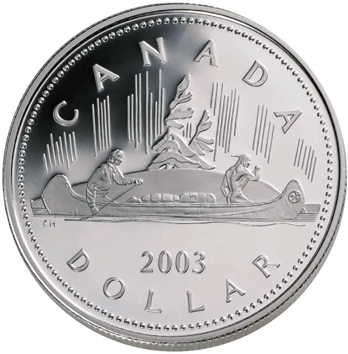 2003 $1 Voyageur Silver Proof Coin - 9999