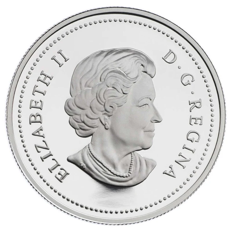 2005 $5 Alberta Centennial Silver Coin - 9999