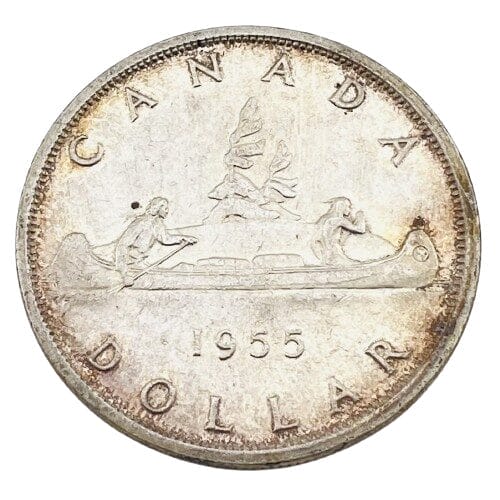1955 Voyageur Silver Dollar - Various Condition