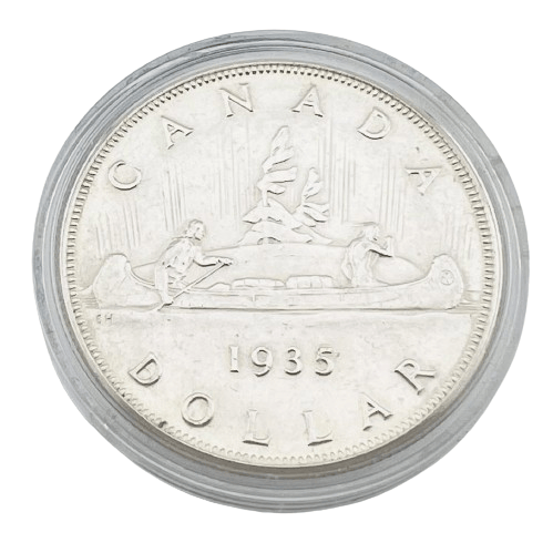 1935 Voyageur Silver Dollar
