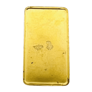 Vintage 5 gram Johnson Matthey London Gold Bar - 9999