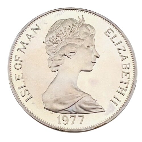 1977 The Queens Sterling Silver Jubilee Appeal Crown