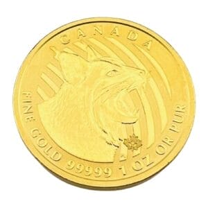 2020 $200 "Call of the Wild": Bobcat Gold Coin - 99999 (Coin 7)