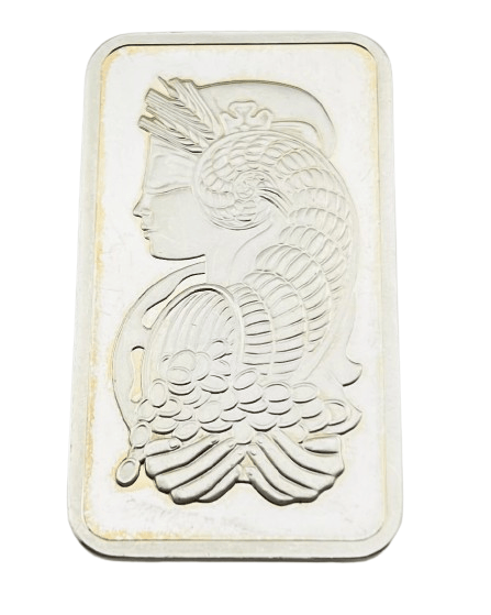 1 oz Pamp Suisse Lady Fortuna Silver Bar - 999 (Without Assay Card)