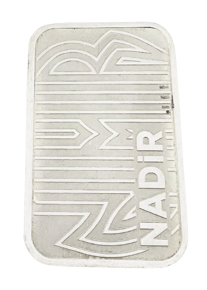 1 oz Nadir Metal Rafineri Silver Bar - 999 (Not in Assay Card)