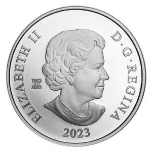2023 $5 His Majesty King Charles III's Royal Cypher Silver Coin - 9999