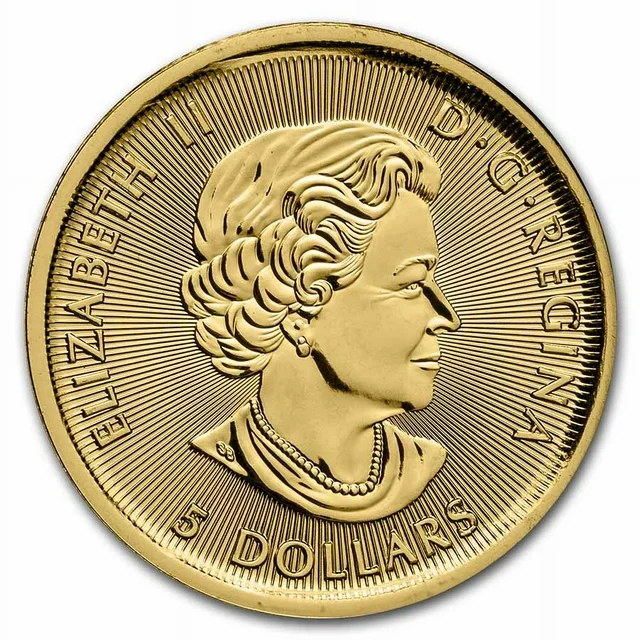 2018 $5 1/10 oz Polar Bear Gold Coin - 9999