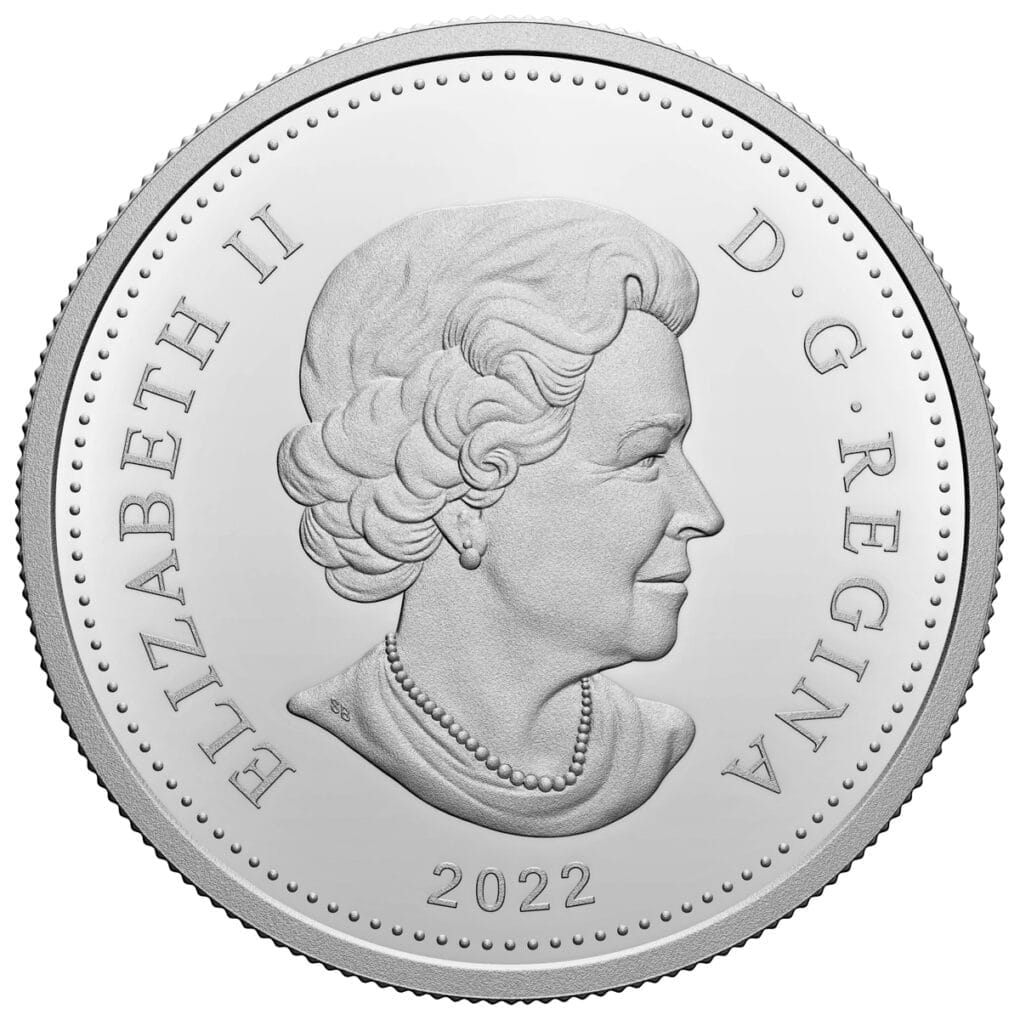 2022 $1 The Platinum Jubilee of Her Majesty Queen Elizabeth II Silver Coin - 9999