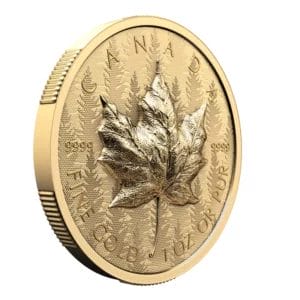 2024 $200 Ultra-High Relief 1 oz GML - Pure Gold Coin - 9999