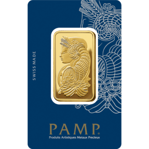 1 oz Pamp Suisse Lady Fortuna Gold Bar