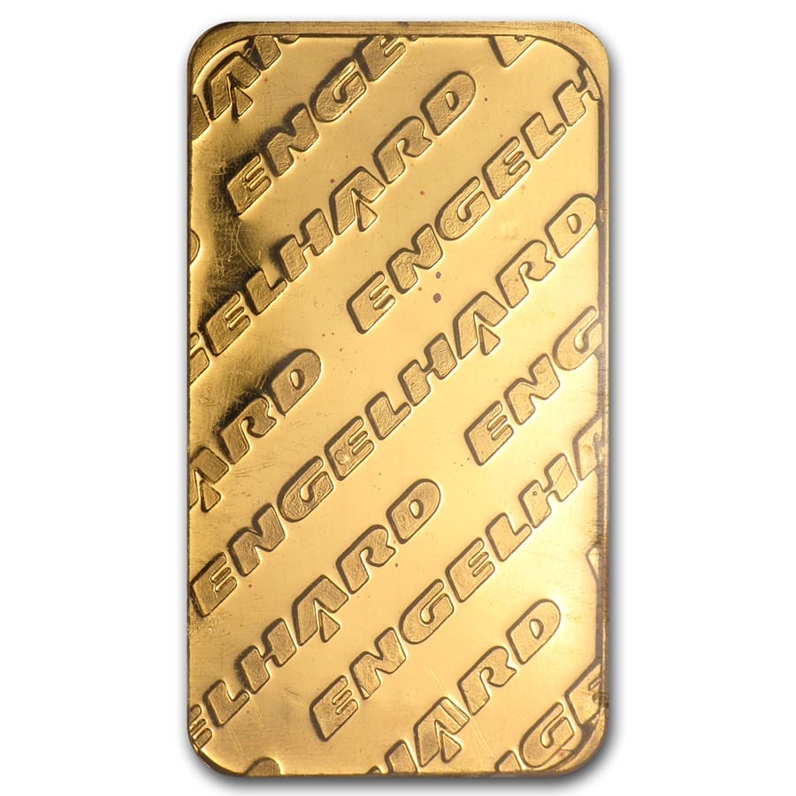 1 oz Engelhard 'Eagle' Gold Bar - 9999 (w/o Assay)